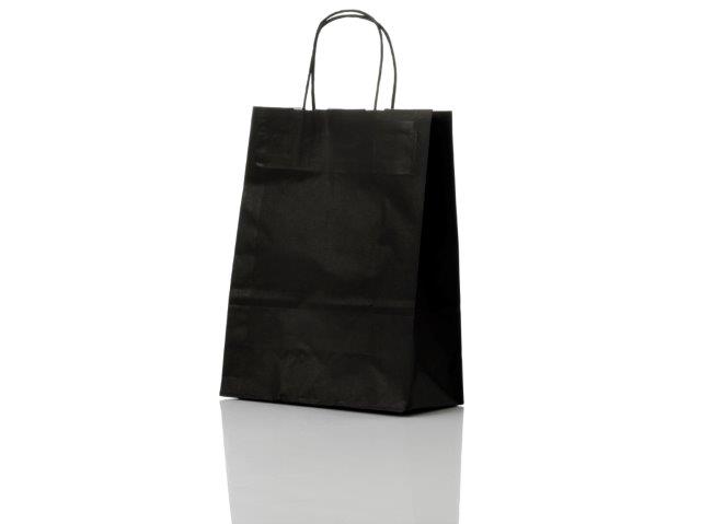 Bærepose L Sort 100g 320x150x420 50 st *